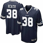 Nike Men & Women & Youth Cowboys #38 Heath Navy Blue Team Color Game Jersey,baseball caps,new era cap wholesale,wholesale hats